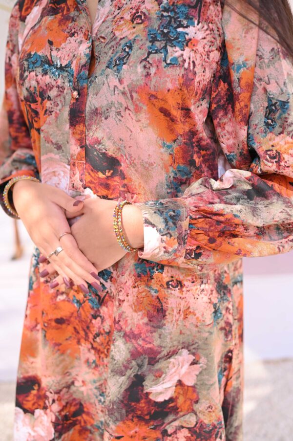 Floral Orange - Image 3